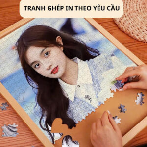 Tranh ghép in hình theo yêu cầu - Khung A5,A4,A3 - Làm quà tặng